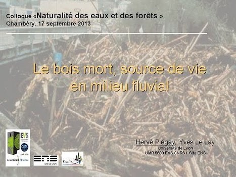 Actes numériques du colloque Naturalité 2013 | Biodiversité | Scoop.it