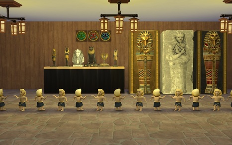 Egypt relics (part 1) << g1g2 (Mod The Sims) | Les Sims | Scoop.it