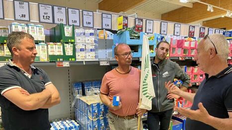 « C’est inacceptable » : les producteurs laitiers sarthois ont manifesté contre le prix du lait - Ouest France [Abonnés] | Agriculture en Pays de la Loire | Scoop.it