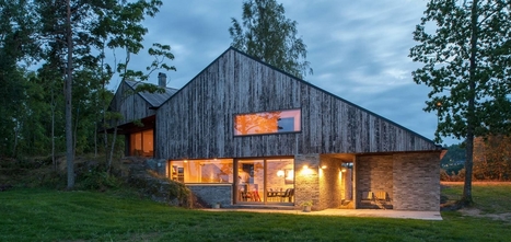 [maison du jour] Maison bois et pierre très contemporaine au bord de falaises norvégiennes | Build Green, pour un habitat écologique | Scoop.it