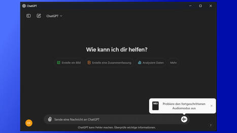 ChatGPT: Desktop-App für Windows für alle verfügbar | 21st Century Innovative Technologies and Developments as also discoveries, curiosity ( insolite)... | Scoop.it