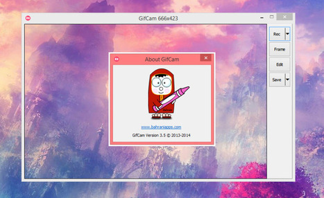 GifCam: la manera más sencilla de crear GIFs animados en Windows | TIC & Educación | Scoop.it