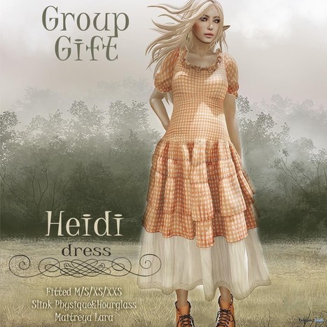 Heidi Dress Group Gift by !gO! | Teleport Hub - Second Life Freebies | Teleport Hub | Scoop.it