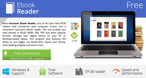 Ebook Reader: free MOBI and EPUB reader for Windows - Icecream Apps | Education & Numérique | Scoop.it
