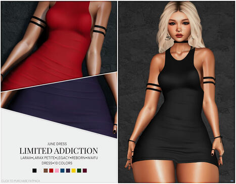 June Dress Fatpack June 2025 Group Gift by Limited Addiction | Teleport Hub - Second Life Freebies | Teleport Hub | Scoop.it