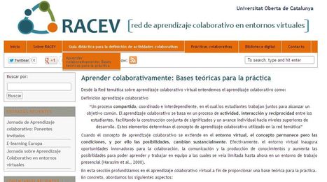 Aprender colaborativamente: Bases te&oacute;ricas para la pr&aacute;ctica. | LabTIC - Tecnolog&iacute;a y Educaci&oacute;n | Scoop.it