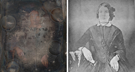 How a particle accelerator helped recover tarnished 19th century images | Amazing Science | Scoop.it