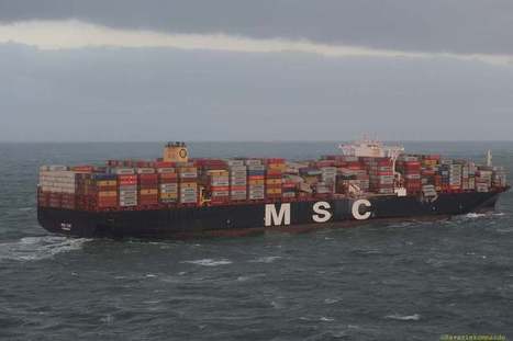 MSC Zoe Loses Up to 270 Containers Overboard in North Sea / 02.01.2019 | Pollution accidentelle des eaux par produits chimiques | Scoop.it