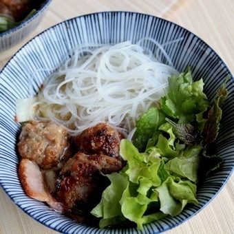 Vietnamese Pork Meatball and Noodle Salad (Bun Cha) Recipe - Saveur.com | The Asian Food Gazette. | Scoop.it