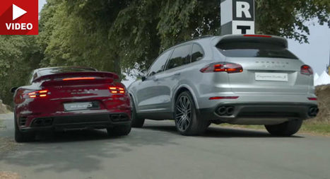Porsche Cayenne Turbo S Races 911 Turbo S On Goodwood Hillclimb | Porsche cars are amazing autos | Scoop.it