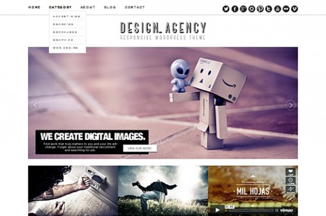 10 Inspiring Portfolio Websites & 6 Web Design Tips ~ Creative Market Blog | Must Design | Scoop.it