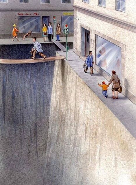 This brilliant illustration shows how much public space we've surrendered to cars | Stage 5  Changing Places | Scoop.it