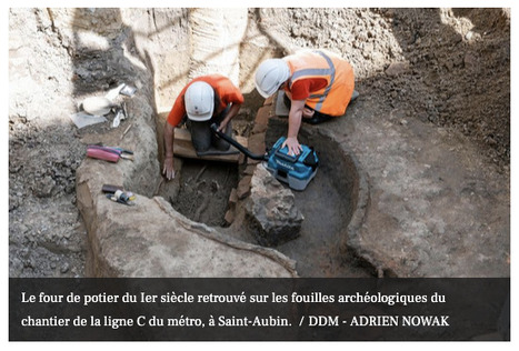 VIDEO. A Toulouse, le chantier de la future ligne C de métro met à jour le plus vieux four de potier et une "ZAC" antique | Revue de presse | Scoop.it