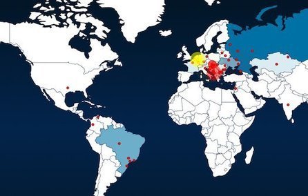 Watch Cyberattacks Spread Across The Globe In Real Time [Infographic] | Science News | Scoop.it