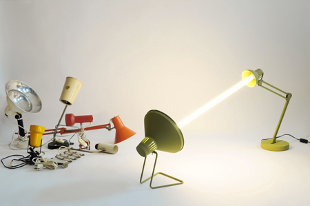Old lamps turned into energy saving lights | Eco-conception | Scoop.it