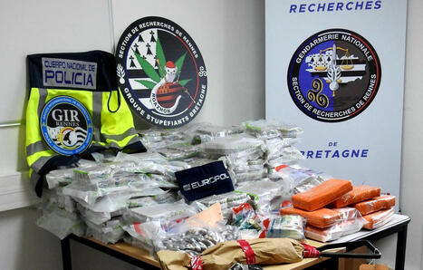 Plus de 2,5 millions d’euros de drogue qui transitaient entre la Bretagne et l’Espagne saisis | Actualités Entreprises du #Morbihan | Scoop.it