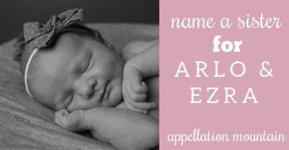 Name Help: A Sister for Arlo and Ezra | Name News | Scoop.it