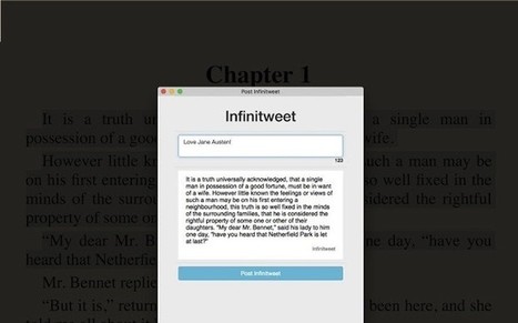 Infinitweet, extensión gratuita para publicar tweets sin límite de caracteres | TIC & Educación | Scoop.it