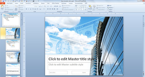 How to Create a PowerPoint Template using a JPG Image Background | PowerPoint Presentation | PowerPoint Tips & Presentation Design | Scoop.it