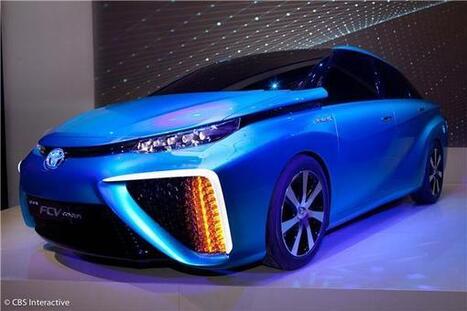 Toyota shows off Fuel Cell Vehicle, will be on sale in 2015 | CNET News | @The Convergence of ICT, the Environment, Climate Change, EV and HEV Transportation & Distributed Renewable Energy | Scoop.it