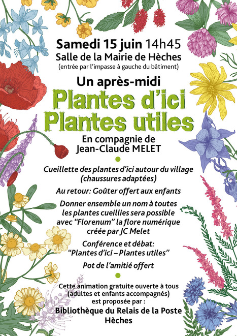 Un après-midi avec les plantes d'ici à Hèches le 15 juin | Vallées d'Aure & Louron - Pyrénées | Scoop.it