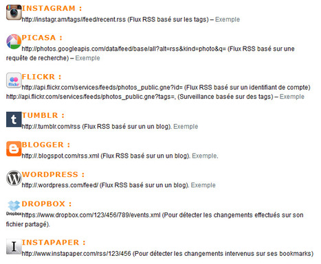 Suivez 20 réseaux sociaux via leurs flux RSS enfouis ou cachés | Time to Learn | Scoop.it