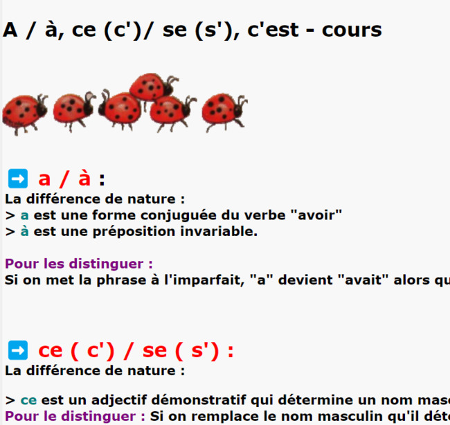 A / à, ce (c')/ se (s'), c'est | POURQUOI PAS... EN FRANÇAIS ? | Scoop.it