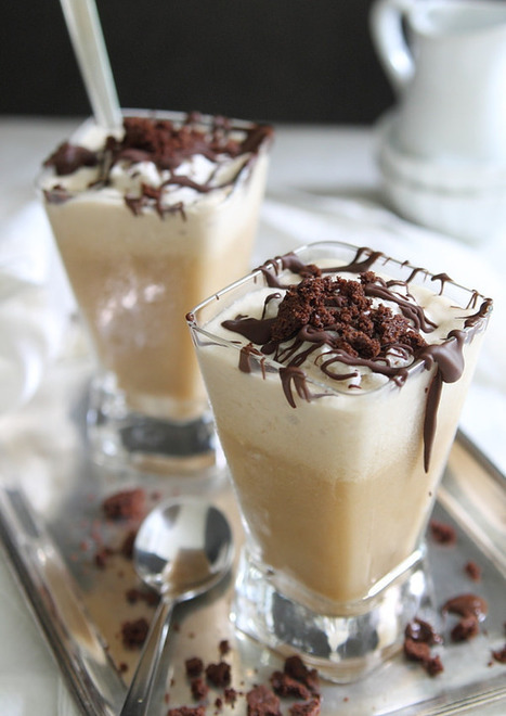 Blended chocolate coconut iced coffee | foodSenses | Scoop.it