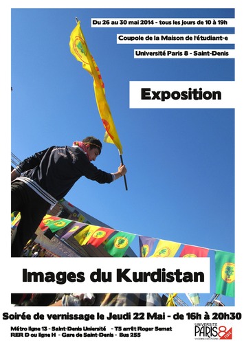 Vernissage de l'exposition "Images du Kurdistan" à l'Université Paris 8 | Le Kurdistan après le génocide | Scoop.it