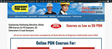 Elevate Your Career with Online Engineering Continuing Education | Discount PDH | Scoop.it