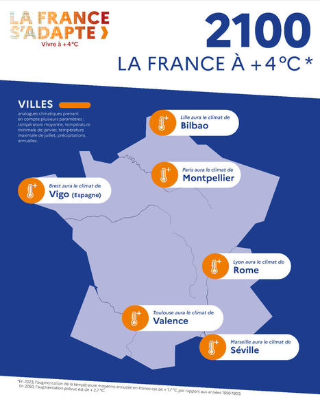 Trajectoire de réchauffement de référence pour l’adaptation au changement climatique (TRACC) - Ministère Écologie Territoires | Biodiversité | Scoop.it