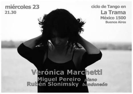CABA: Verónica Marchetti en La Trama | Mundo Tanguero | Scoop.it