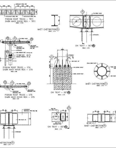 Autocad structural detailing создание узлов