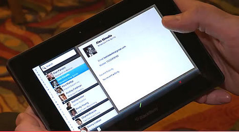 BlackBerry PlayBook : des nouveautés en cascade | Technologie Au Quotidien | Scoop.it