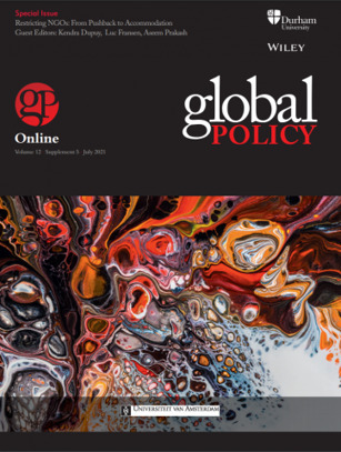 Special Issue - Restricting NGOs: From Pushback to Accommodation | Global Policy Journal | Global Policy, Corruption, Economic Crimes, Fronting, Whistleblowers | Scoop.it
