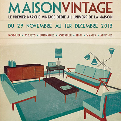 Premier salon vintage "maison" | Les Gentils PariZiens | style & art de vivre | Scoop.it