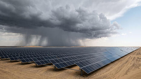 A Sahara paved in solar panels would more than double the rain in the Sahel, and the reason is the opposite of what almost everyone assumes | by Hugo Rojas | EcoPortal.net | @The Convergence of ICT, the Environment, Climate Change, EV and HEV Transportation & Distributed Renewable Energy | Scoop.it