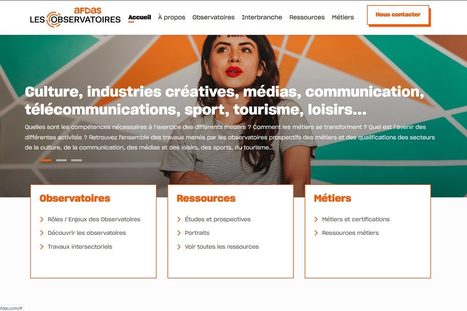 Afdas : lancement du site « Observatoires des métiers » pour mieux anticiper les évolutions des branches | Prospective emploi compétence | Scoop.it