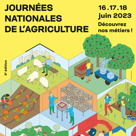 FRANCE : La 3e édition des Journées Nationales de l’AGRICULTURE se tiendra les 16, 17 et 18 juin 2023 et sera placée sous le signe des métiers | CIHEAM Press Review | Scoop.it
