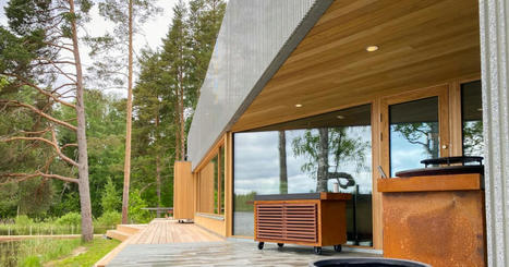 Onko tässä Suomen upein sauna? Upouudessa Taidesaunassa löylykauhakin on designia | 1Uutiset - Lukemisen tähden | Scoop.it
