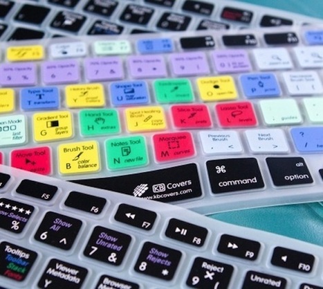 Photoshop Shortcuts Keyboard Skin - $25 | The Gadget Flow | Photo Editing Software and Applications | Scoop.it