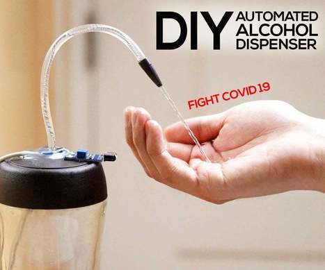 DIY Automatic Alcohol Dispenser (No Arduino Needed) : 18 Steps (with Pictures) | tecno4 | Scoop.it
