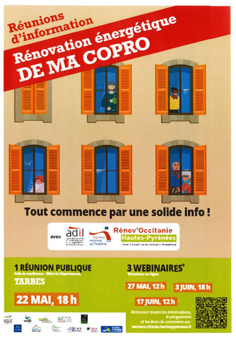 Webinaires sur la rénovation énergétique des copropriétés | Vallées d'Aure & Louron - Pyrénées | Scoop.it