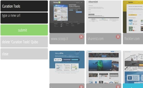Create Curated Visual Pinboards of Your Selected Web Sites: Qubo.me | Content Curation World | Scoop.it