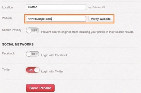 How to Verify Your Website on Pinterest [New Feature] | Newest Download | Freakinthecage Webdesign Lesetips | Scoop.it