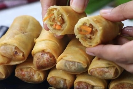 Vegetable Spring Rolls: how to make them at home | #EatingCulture #EasyCooking #cuisine  | Hobby, LifeStyle and much more... (multilingual: EN, FR, DE) | Scoop.it