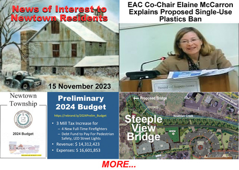 15 November 2023 Issue of #NewtownPA News of Interest | Newtown News of Interest | Scoop.it