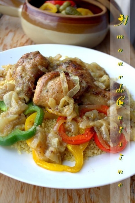 poulet yassa au couscous | Plats et recettes rapides, idées de menu de semaine sain et facile | Scoop.it