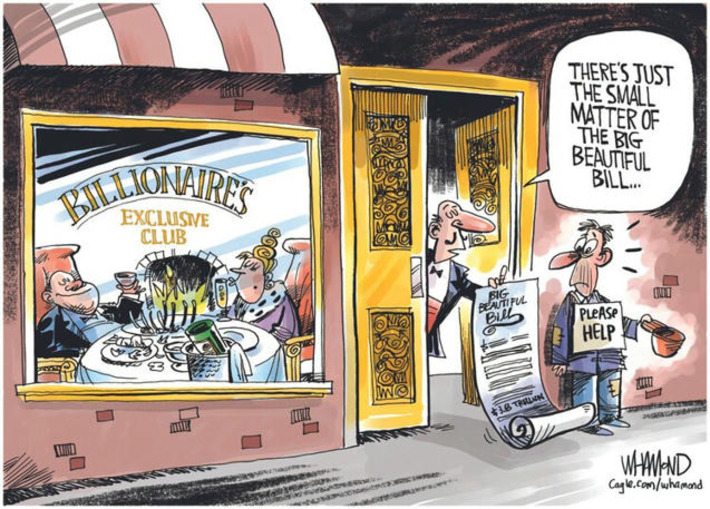 5 richly deserved political cartoons about tax breaks for billionaires | Family Office & Billionaire Report - Empowering Family Dynasties | Scoop.it