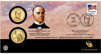 William McKinley Presidential Dollar Coin Cover | Coin Update | La revue de presse CDT | Scoop.it